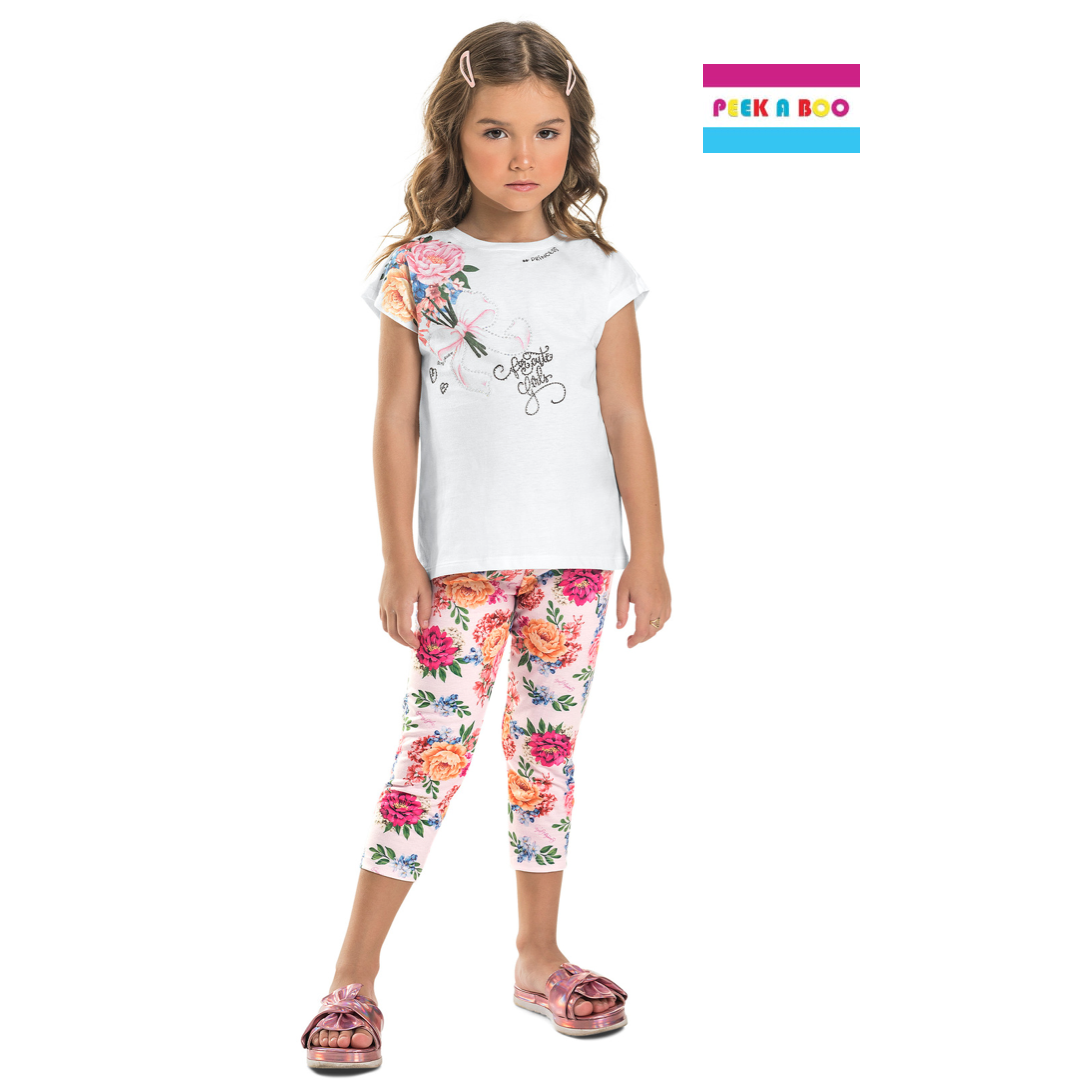 flowers quimby leggings set