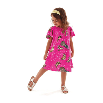 Pineapple Banana Dress PEEK A BOO